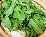 鍋の素●鶏肉と白菜の餅うどん寄せ鍋作り方3写真