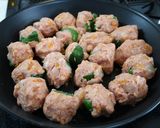 ♡子供♡おからハンバーグでピーマン肉詰め作り方5写真