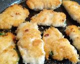 お弁当に鶏むね肉のパン粉焼き(大葉)作り方6写真