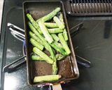 お弁当★アスパラとさつま揚げゴマポン酢作り方1写真