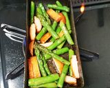 お弁当★アスパラとさつま揚げゴマポン酢作り方3写真