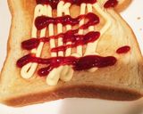 簡単美味しい レンジで玉子のせトースト作り方3写真