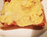簡単美味しい レンジで玉子のせトースト作り方4写真