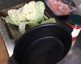 キャベツの重ね焼き作り方2写真