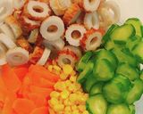 ちくわと野菜の簡単サラダ(お弁当にも)作り方5写真