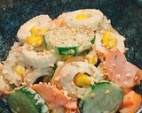 ちくわと野菜の簡単サラダ(お弁当にも)作り方6写真