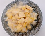 とろ〜りチーズ入り✨☆★大学芋もち★☆作り方1写真