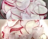 簡単♡赤大根の柚子風味甘酢漬け作り方2写真