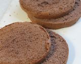 ラムレーズンのくちどけショコラケーキ作り方9写真
