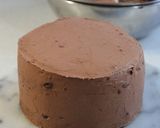 ラムレーズンのくちどけショコラケーキ作り方24写真