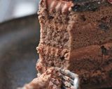 ラムレーズンのくちどけショコラケーキ作り方38写真