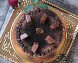 ラムレーズンのくちどけショコラケーキ作り方30写真