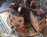 ラムレーズンのくちどけショコラケーキ作り方32写真