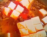 なめこもち麦麻婆豆腐丼作り方5写真
