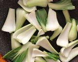 簡単♪きくらげと青梗菜の卵炒め（中華風）作り方4写真