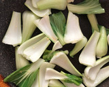 簡単♪きくらげと青梗菜の卵炒め（中華風）作り方4写真