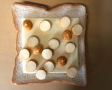 簡単♪3種チーズとナッツのトースト作り方3写真