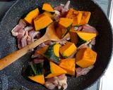 ♪ゴロゴロかぼちゃと鶏肉の煮物♪作り方2写真