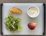無花果とカッテージチーズのサラダガレット作り方1写真