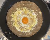 りんごと水菜のたっぷり胡麻ガレット作り方6写真