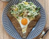 りんごと水菜のたっぷり胡麻ガレット作り方8写真