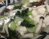 豆腐とチンゲン菜の中華風　安く簡単　時短作り方10写真