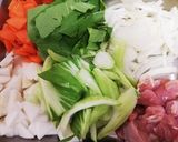 あさりと豆腐のスープ作り方2写真