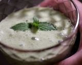2分で簡単! バジルミントスムージー作り方5写真