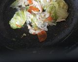 白菜とチャーシューの中華丼&卵焼き☆作り方3写真