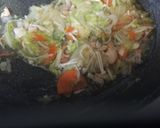白菜とチャーシューの中華丼&卵焼き☆作り方4写真