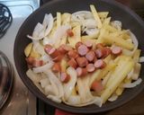 ジャガ玉ウインナーのカレー粉炒め！作り方6写真