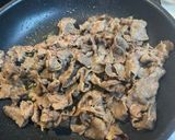 超具沢山！しめじとえのきのすき焼きパスタ作り方3写真