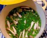 蕪としめじの和風スープ作り方8写真
