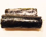 秋鮭とうどんの磯辺巻き揚げ作り方9写真