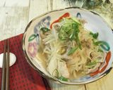 豚こまとたっぷりもやしのおろしポン酢煮作り方6写真