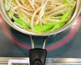 ネギともやしとワカメのお味噌汁作り方2写真