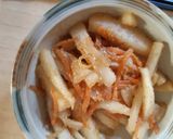 お弁当に。大根のきんぴら作り方2写真