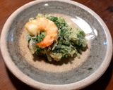 海老＆パクチーのかき揚げ　温かい蕎麦作り方7写真