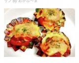 超簡単！お弁当に♡ウインナーピザ風カップ作り方6写真