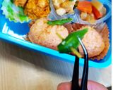♬簡単可愛いみかんちゃんキャラ弁♪作り方7写真