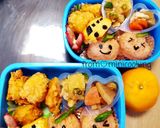 ♬簡単可愛いみかんちゃんキャラ弁♪作り方9写真