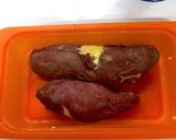 餃子の皮でスイートポテトパイのレシピ★作り方1写真