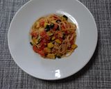 ヨウサマの減塩ズッキーニとツナのパスタ作り方3写真