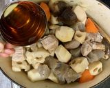 定番！美味しい！豚肉で絶品基本の筑前煮作り方5写真
