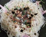 お茶漬けの素でそうめんチャンプルー作り方4写真