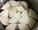 温大根と白菜の甘味噌がけ作り方1写真
