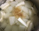 温大根と白菜の甘味噌がけ作り方3写真