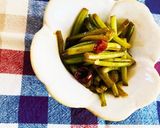 実は美味しい！さつまいもの蔓のきんぴら作り方5写真