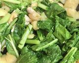 美味！カブの葉とアゲの煮物♡作り方4写真