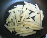 ふりかけで！じゃがタラ大葉炒め♪作り方2写真
